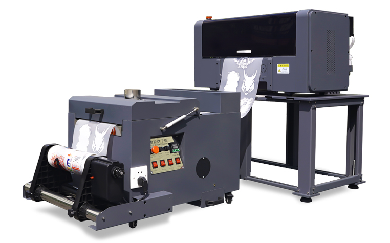 masina za stampu na preslikacima i  transfer foliji sa masinom za prah