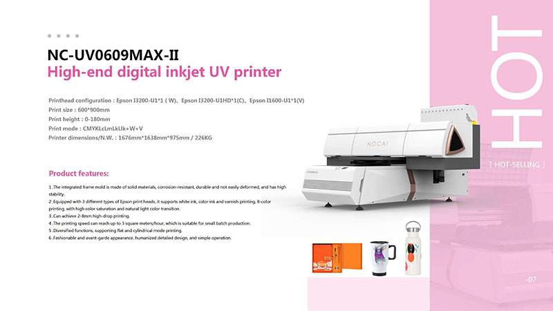 High-end digitalni inkjet UV štampač