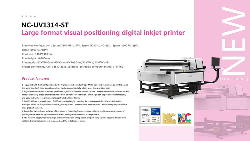 UV štampača koji koriste pametne kamere i AI softver kako bi prepoznali predmete na radnoj površini.