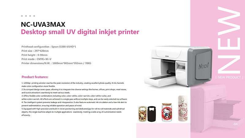 Stoni mali UV digitalni inkjet štampač 