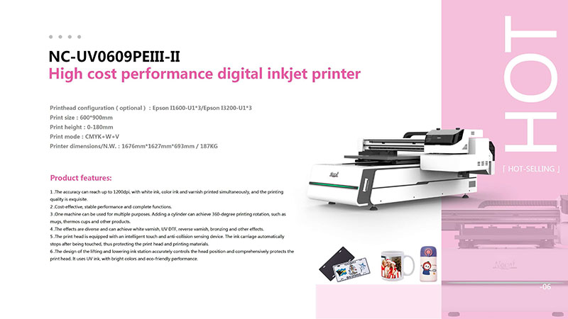 Digitalni inkjet štampač visokog odnosa cene i performansi